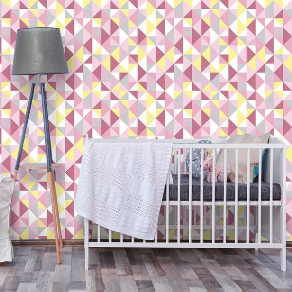 Papel De Parede Rosemund Girl - 0 50 X 2 50 Metros