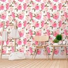 Papel De Parede Roses Soft - 0 50 X 2 50 Metros