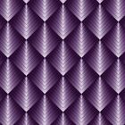 Papel De Parede Roxo 3d Lavável Geométrico 14m²