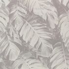 Papel De Parede Santorini Folhagem Branco Sn12