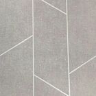 Papel De Parede Santorini Geométrico Cinza Sn63