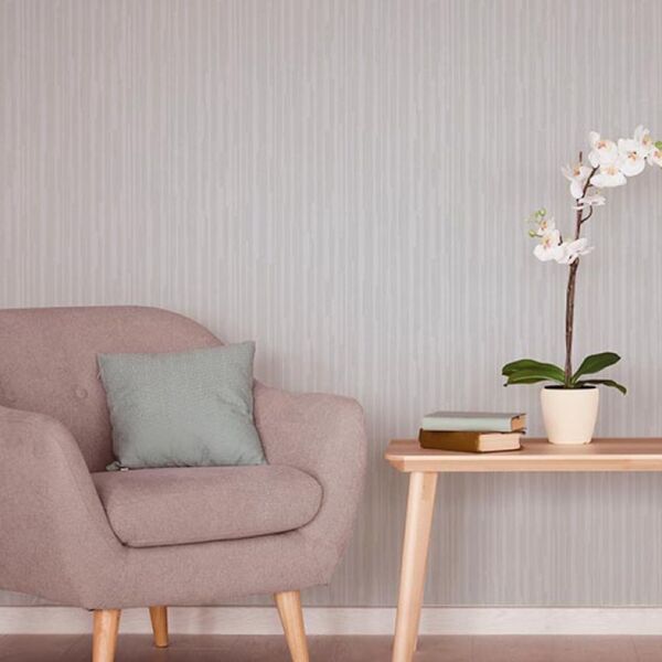 Papel De Parede Santorini Listrado Bege Sn682301