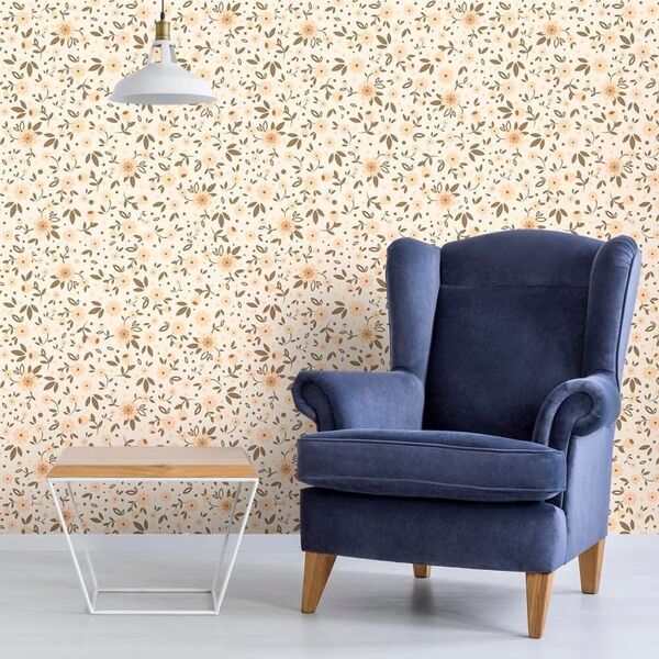 Papel De Parede Serenidade Outono - 0 50 X 2 50 Metros