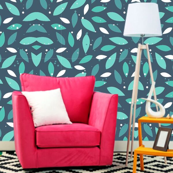 Papel De Parede Serie Aqua Marinha 5