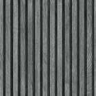 Papel De Parede Seven Madeira Painel  Ripado Preto Com Cinza