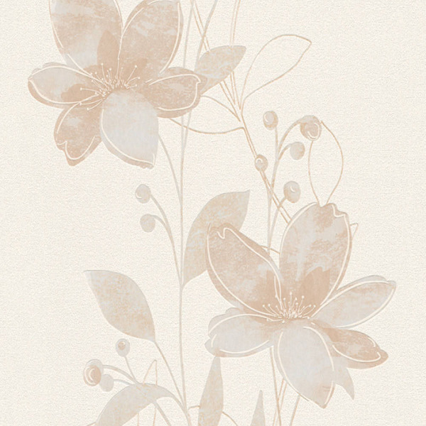 Papel De Parede Sob Encomenda Floral Art Papier 0 53x10m Leroy Merlin Com o papel de parede floral, podemos facilmente esconder esses contratempos. papel de parede sob encomenda floral