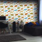 Papel De Parede Teen Expressões 08 Tamanho:3,30x0,60