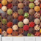 Papel De Parede Tempero Cozinha Ervas Sala Adesivo - 297pcm