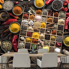 Papel De Parede Tempero Cozinha Ervas Sala Painel - 300pcp