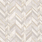 Papel De Parede Terra Gracia Herringbone Marbe (cream Beige)