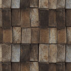 Papel De Parede Terra Gracia Wood Growth Ring (rusty Brown) 8