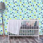 Papel De Parede Tetris Soft - 0 50 X 2 50 Metros