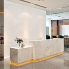 Papel De Parede Tijolinho Branco 10 Metros