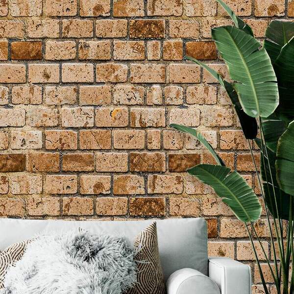 Papel De Parede - Tijolinho - Modelo 1-60x300cm