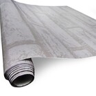 Papel De Parede Tijolinho Pedra Branca Autoadesivo Fosco Vini