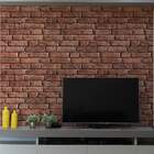 Papel De Parede Tijolo Vermelho 01-60x300cm