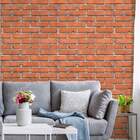 Papel De Parede Tijolo Vermelho 02-60x300cm