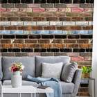 Papel De Parede Tijolos Coloridos-60x300cm