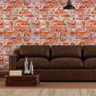 Papel De Parede Tijolos Old - 0 50 X 2 50 Metros