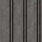 Papel De Parede Tipo Ripado Madeira Natural Cinza Quarto 9m