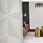 Papel De Parede Tnt Importado Lavável  Cinza Tm694401 - 0,53x