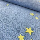 Papel De Parede Tnt Infantil Importado Lavável Céu Estrelado
