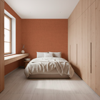 Papel De Parede Tnt Luxe Texturizado Vinho 50x10m Tokfix