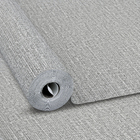 Papel de Parede TNT Nonwoven Liso Cinza Escuro 0,53x10m Muse