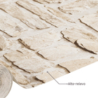 Papel de Parede TNT Pedra Bege 53cmx10m