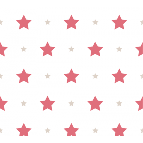 Papel De Parede Treboli Estrelas Vermelhas 5845 - Rolo: 10m X