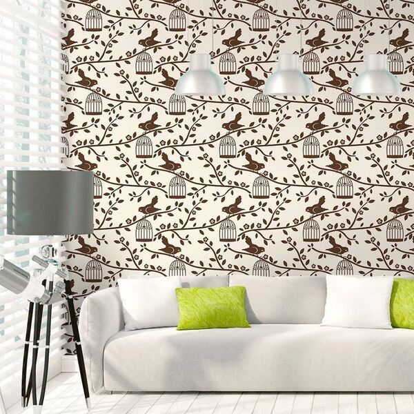 Papel De Parede Tree Branch Nature - 0 50 X 2 50 Metros