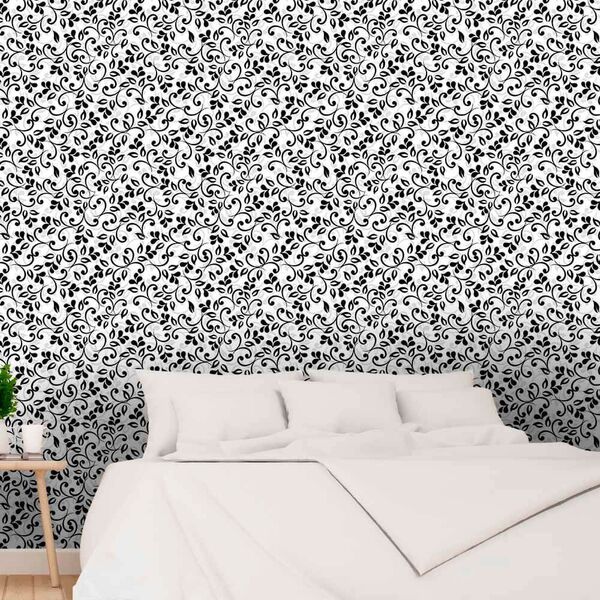 Papel De Parede Trento Branco - 0 50 X 2 50 Metros