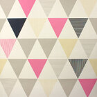 Papel De Parede Triângulo Rosa