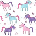 Papel De Parede Unicornio Poá Adesivo 2,70x0,57m