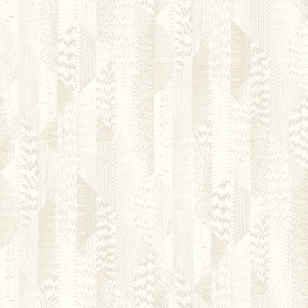 Papel De Parede Unique Un5015 Textura Creme- Rolo Fechado Com