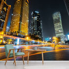 Papel De Parede Urbano Cidade Paisagem Sala Painel - 143pcp