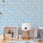 Papel De Parede Ursinho Príncipe 57x270cm