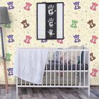 Papel De Parede Ursinhos Ted - 0 50 X 3 00 Metros