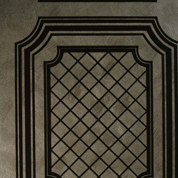 Papel De Parede Veludo Molduras Dk-0281 - 53cm X 10m( ± 3%)