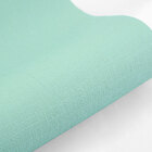 Papel De Parede Verde Vinílico Textura Em Linho Quarto 4m²