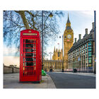 Papel De Parede Viagem Londres Cabine Sala Adesivo - 360pcm