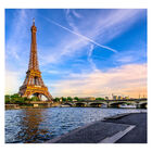 Papel De Parede Viagem Paris Torre Eiffel Sala Painel - 353pcp