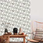 Papel De Parede Vinil Autocolante Elegance Faces