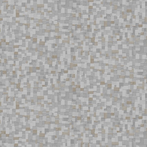 Papel de Parede Vinil Cinza 0,52x10m Tokfix