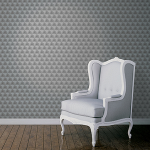 Papel De Parede Com Ate 50 Off Leroy Merlin Pintura decorativa para muebles, paredes y techos. papel de parede vinilizado 3d cinza 0 52x10m