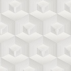 Papel De Parede Vinílico 3d Cinza