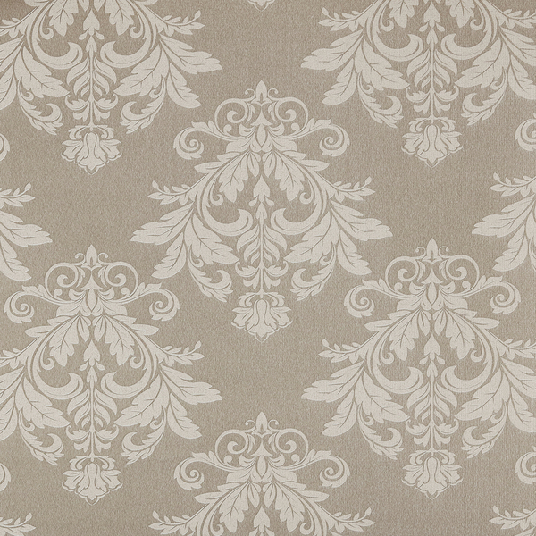 Papel de Parede Vinílico Arabesco Bege 9,5x0,52m Bobinex