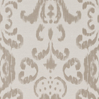 Papel de Parede Vinílico Arabesco Ikat Bege 52cmx9,5m