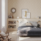 Papel de Parede Vinílico Arian Beige 0,53x10,5m Inspire