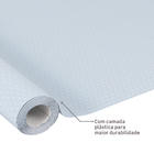 Papel de Parede Vinílico Botonê Azul Claro 53cmx10m Inspire